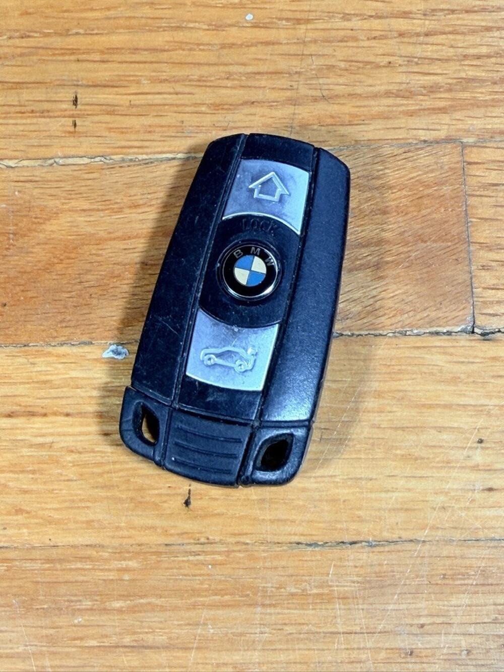 BMW 3-Button Key Fob Remote – Black OEM-Style Housing